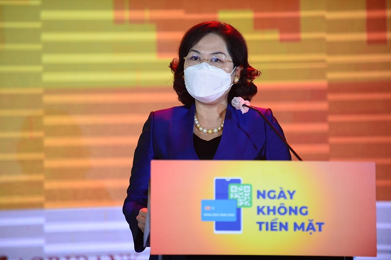 Thống đốc NHNN Nguyễn Thị Hồng phát biểu tại hội thảo 