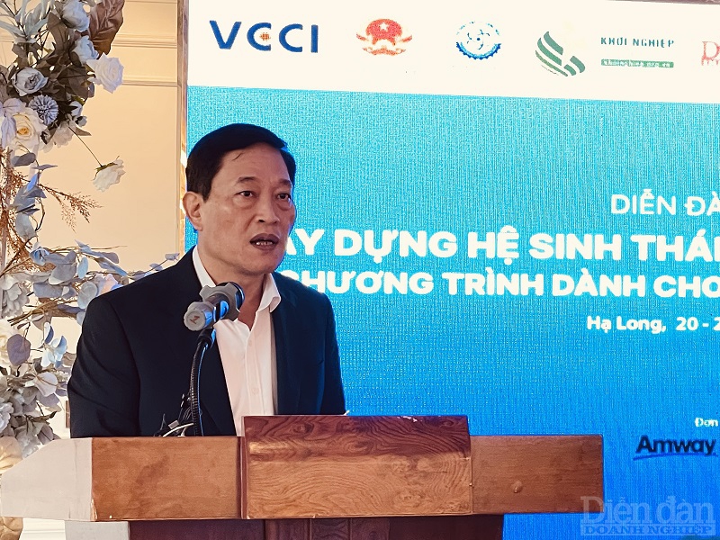 Ông Trần Văn Tùng, Thứ trưởng Bộ Khoa học Công nghệ. Ảnh Lê Cường