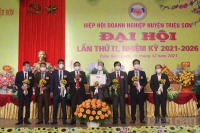 Thanh Hóa: Đại hội Hiệp hội Doanh nghiệp Triệu Sơn lần thứ II, nhiệm kỳ 2021-2026