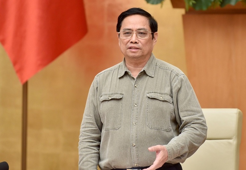 Thủ tướng Phạm Minh Chính quán triệt, chấm dứt tình trạng cát cứ, cục bộ - Ảnh: 