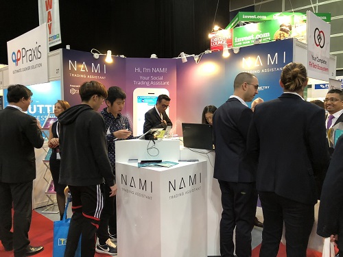 Nami tham gia diễn đàn tài chính thường niên iFX Expo Asia 2018 diễn ra vào 23/1 tại Hong Kong (Trung Quốc).