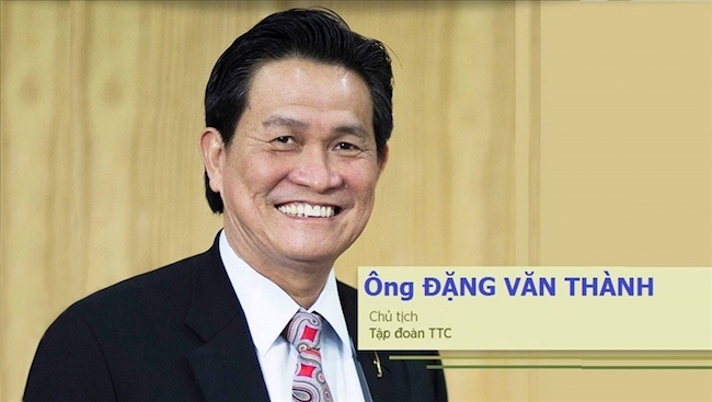 Ông Đặng Văn Thành, Chủ tịch Tập đoàn Thành Thành Công (TTC)
