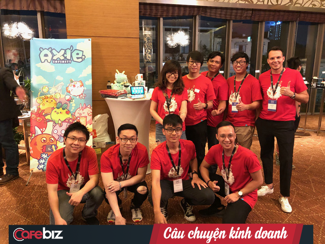 Team Axie Infinity trong buổi Demo Day 2019 của 500 Startups tại Việt Nam