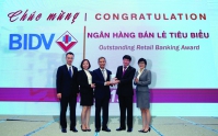 BIDV nhận đúp Giải thưởng Ngân hàng Việt Nam tiêu biểu