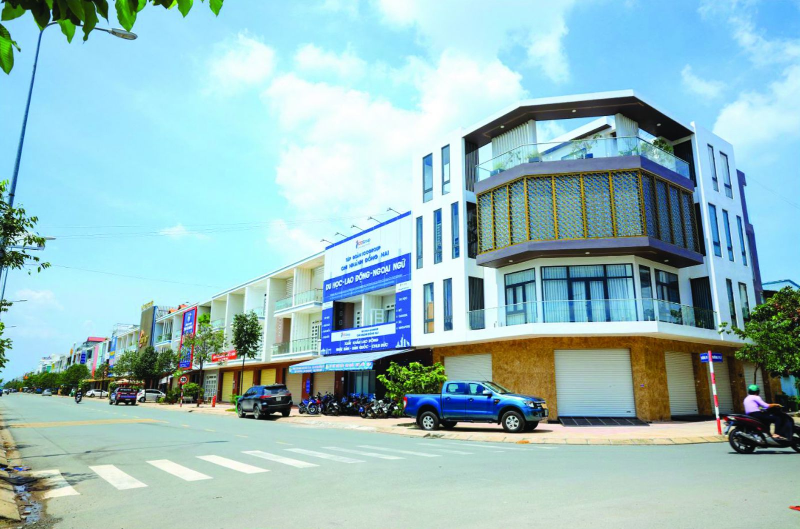 Năm 2019, mảng kinh doanh bất động sản chiếm hơn 84% tổng doanh thu của D2D (Trong ảnh: Khu dân cư phường Thống Nhất).