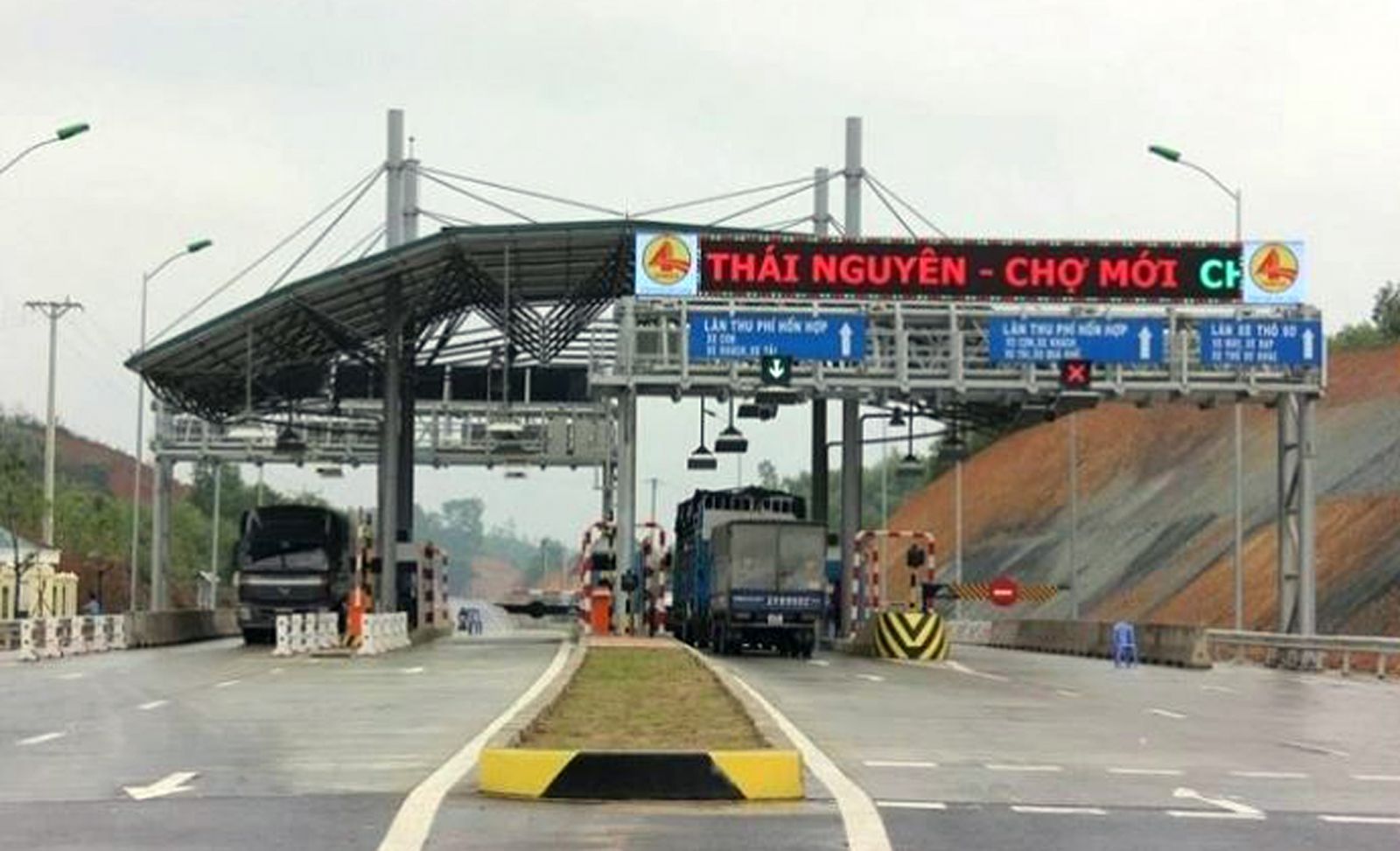 Sau 6 tháng vận hành thu phí tại trạm Km 72+930, doanh thu dự án BOT tuyến đường Thái Nguyên - Chợ Mới chỉ đạt khoảng 13 tỷ đồng 