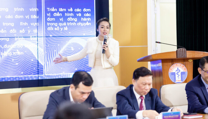 Chuyên gia Nguyễn Thy Nga, Tổng Giám đốc V-startup chia sẻ tại Chương trình.