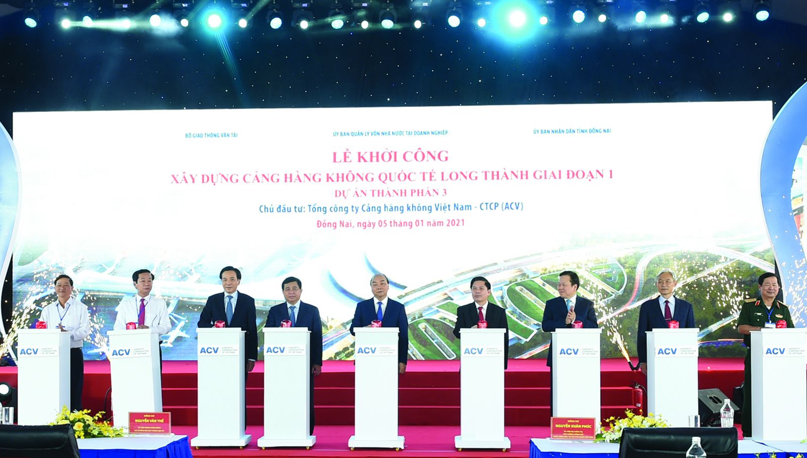  Dự án sân bay Long Thành khi hoàn thành sẽ góp phần thúc đẩy phát triển kinh tế của khu vực và đưa Việt Nam trở thành điểm trung chuyển của thế giới. Ảnh: Quang Hiếu