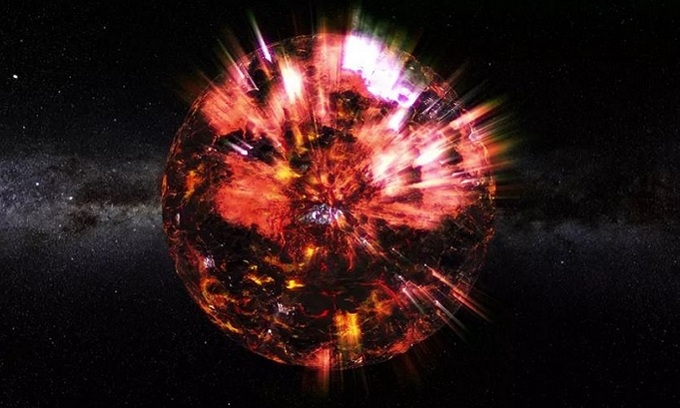 Mô phỏng sao neutron cực đặc trong vũ trụ. Ảnh: Shutterstock.