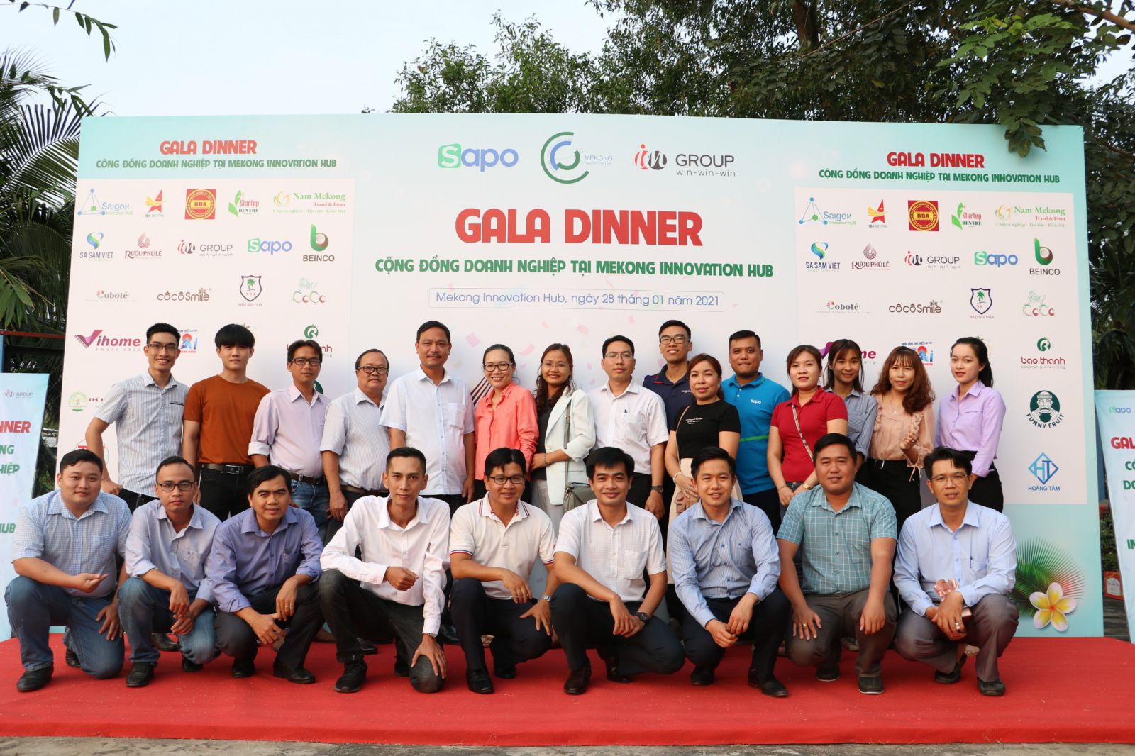 Gala Dinner cộng đồng doanh nghiệp tại Mekong Innovation Hub.