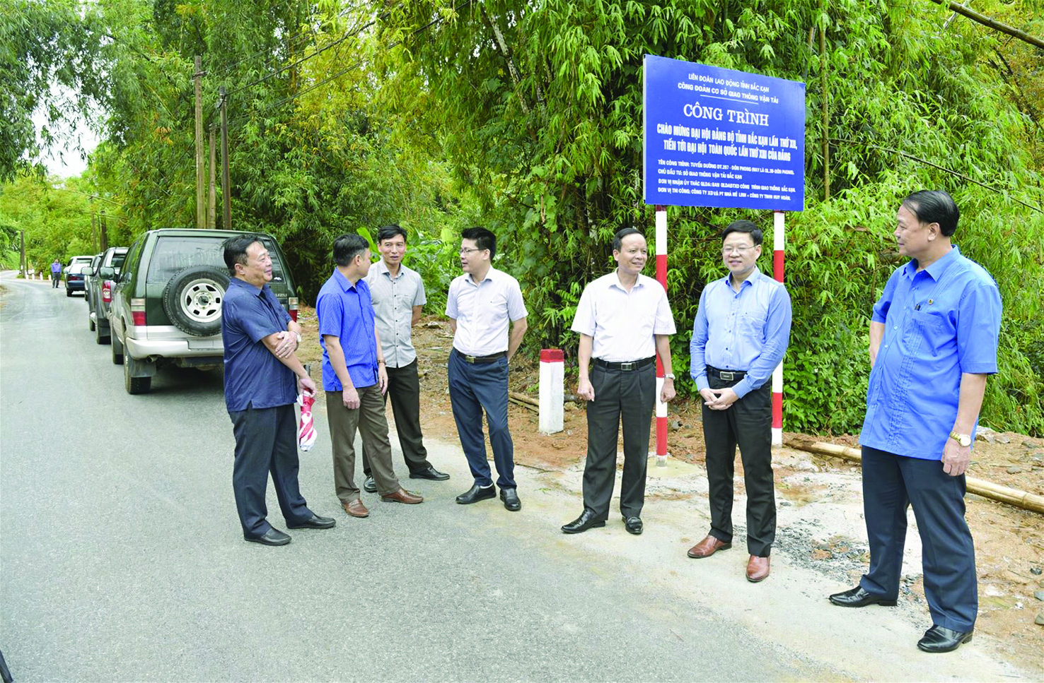  Tuyến đường ĐT257 - Đôn Phong (Kết nối Quốc lộ 3B đi xã Đôn Phong, huyện Bạch Thông) được hoàn thành đáp ứng mong mỏi hơn 10 năm nay của người dân