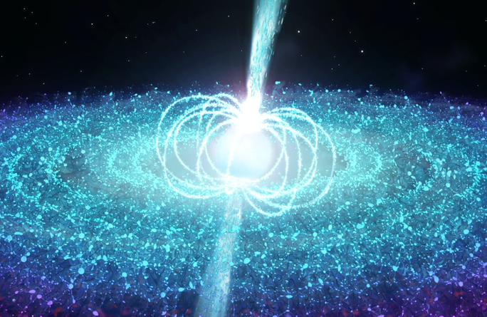 Sao neutron, dạng "thây ma vũ trụ" cực mạnh - Ảnh đồ họa từ The Conversation