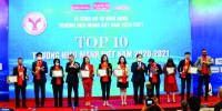 Techcombank vinh danh Top 10 thương hiệu mạnh VN 2021