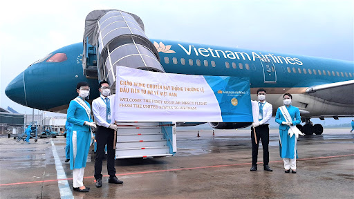  VNA vượt qua khó khăn là mở đường bay thẳng Việt Nam-Hoa Kỳ.