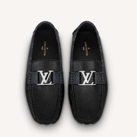 Giày Louis Vuitton Monte Carlo Moccasin Màu Đen Size 41