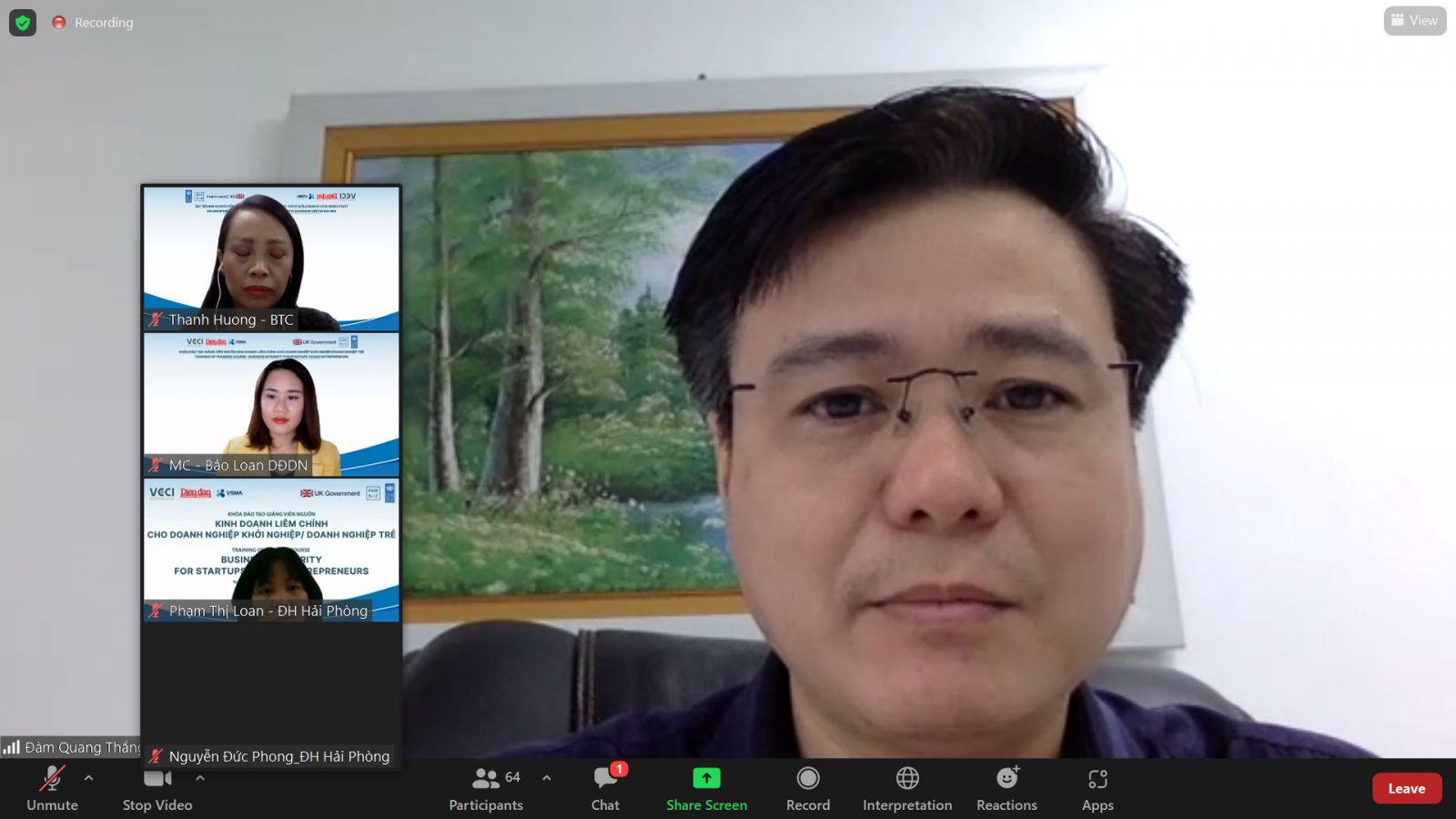 TS Đàm Quang Thắng - Chủ tịch Hội đồng Cố vấn KNĐMST (Vietnam Startup Mentors Alliance - VSMA)