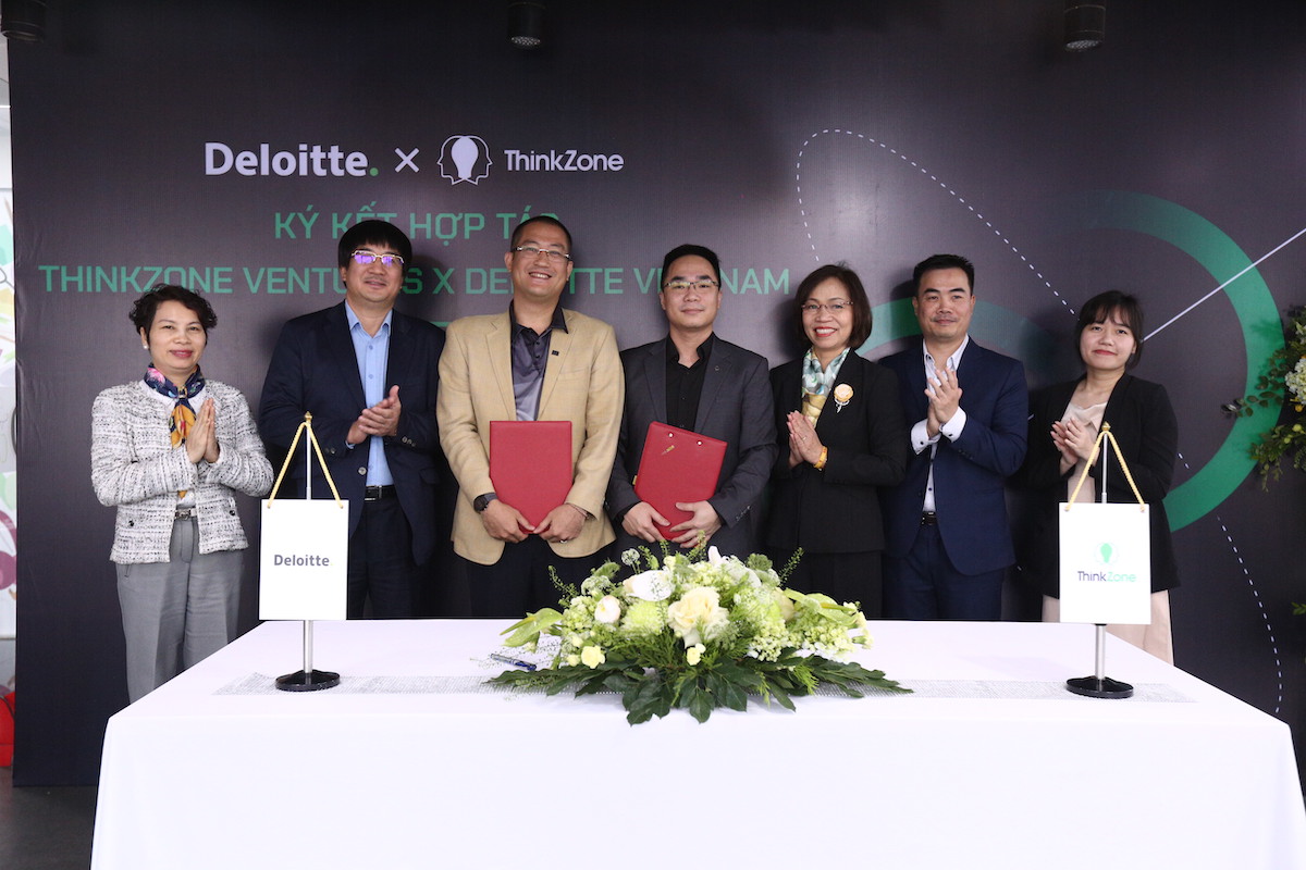 ThinkZone Ventures hợp tác Deloitte hỗ trợ startup thuế, quản trị và tài chính