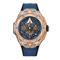 Đồng hồ Hublot Big Bang Unico 45mm Sang Bleu II King Gold