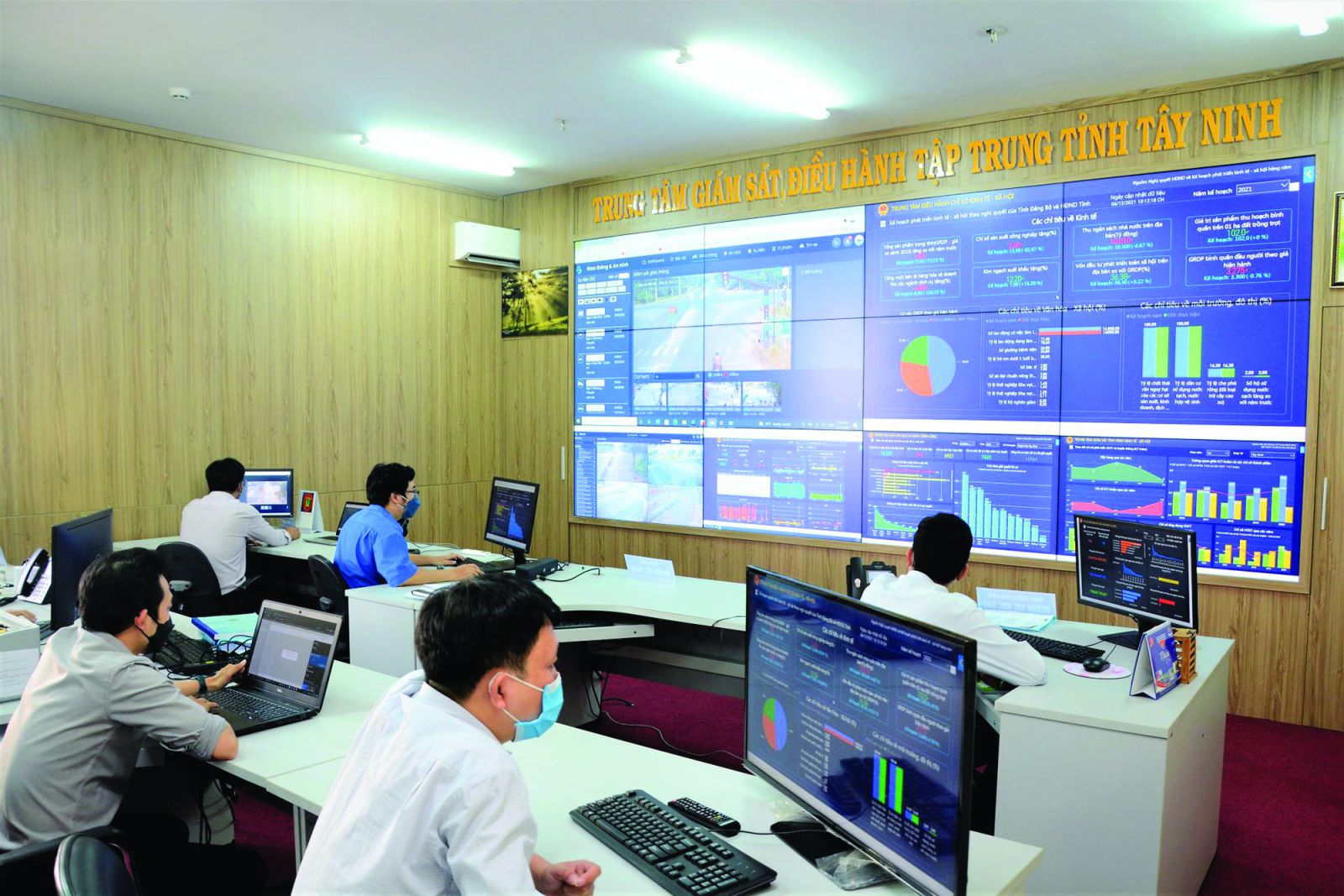  Trung tâm điều hành thông minh IOC Tây Ninh