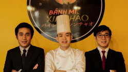 Hai chàng trai đất Quảng khởi nghiệp thành công với Bánh mì Xin Chào tại Nhật Bản