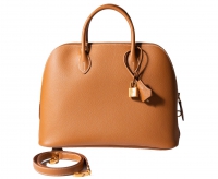 Túi Hermes Bolide Leather Handbag 31 Gold GHW