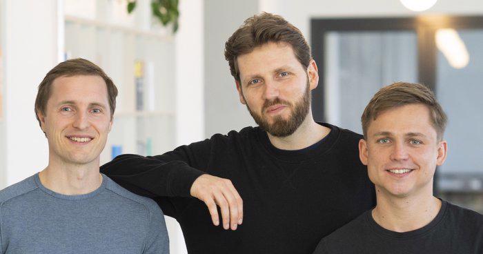 Bộ ba nhà sáng lập Blinkist: Holger Seim, Niklas Jansen và Tobias Balling