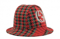 Mũ Gucci Interlocking G GG Check Pattern Hat 6408764 Màu Đỏ