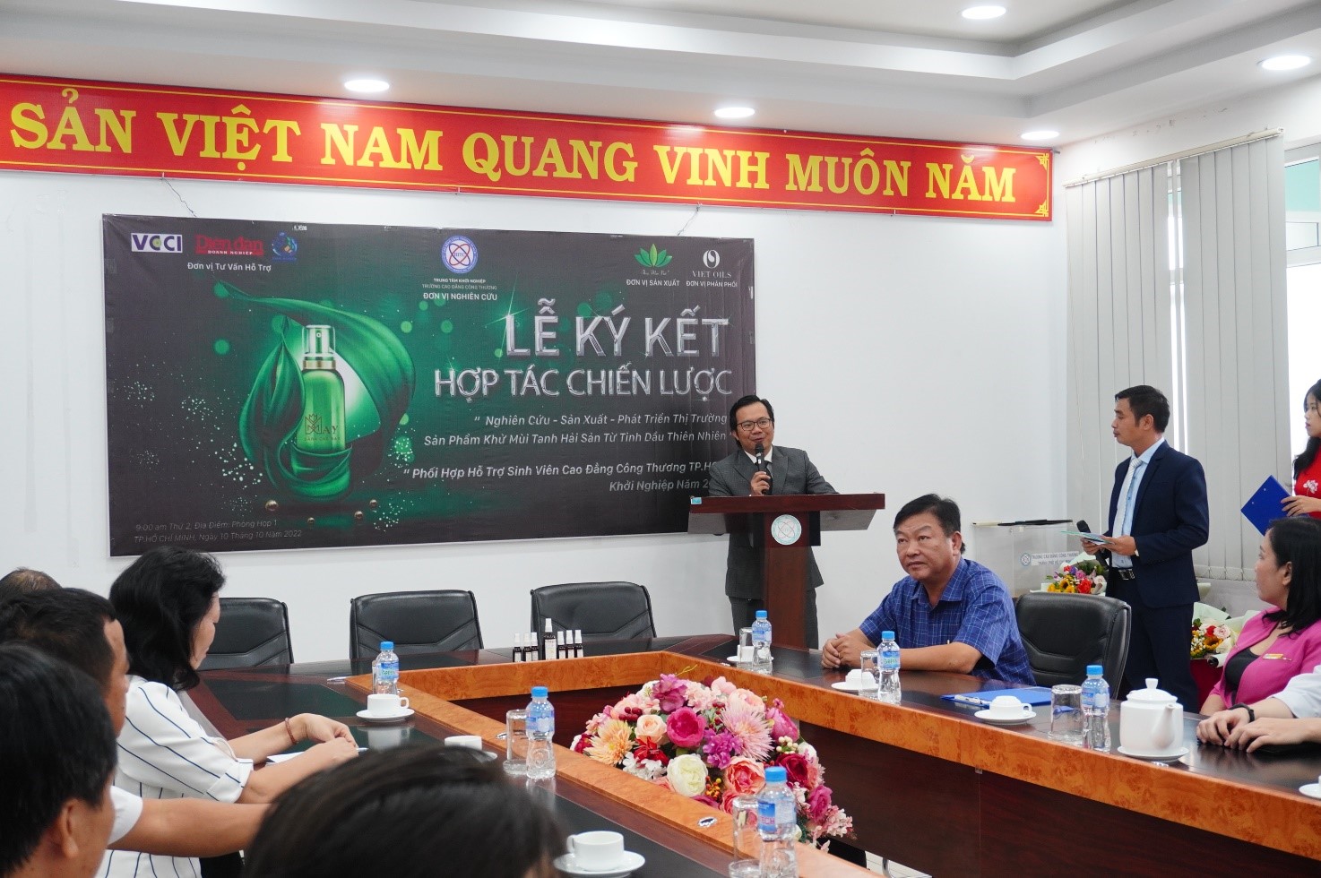 Ông Võ Minh Tâm - CEO Công ty TNHH TM VietOils chia sẻ kinh nghiệm