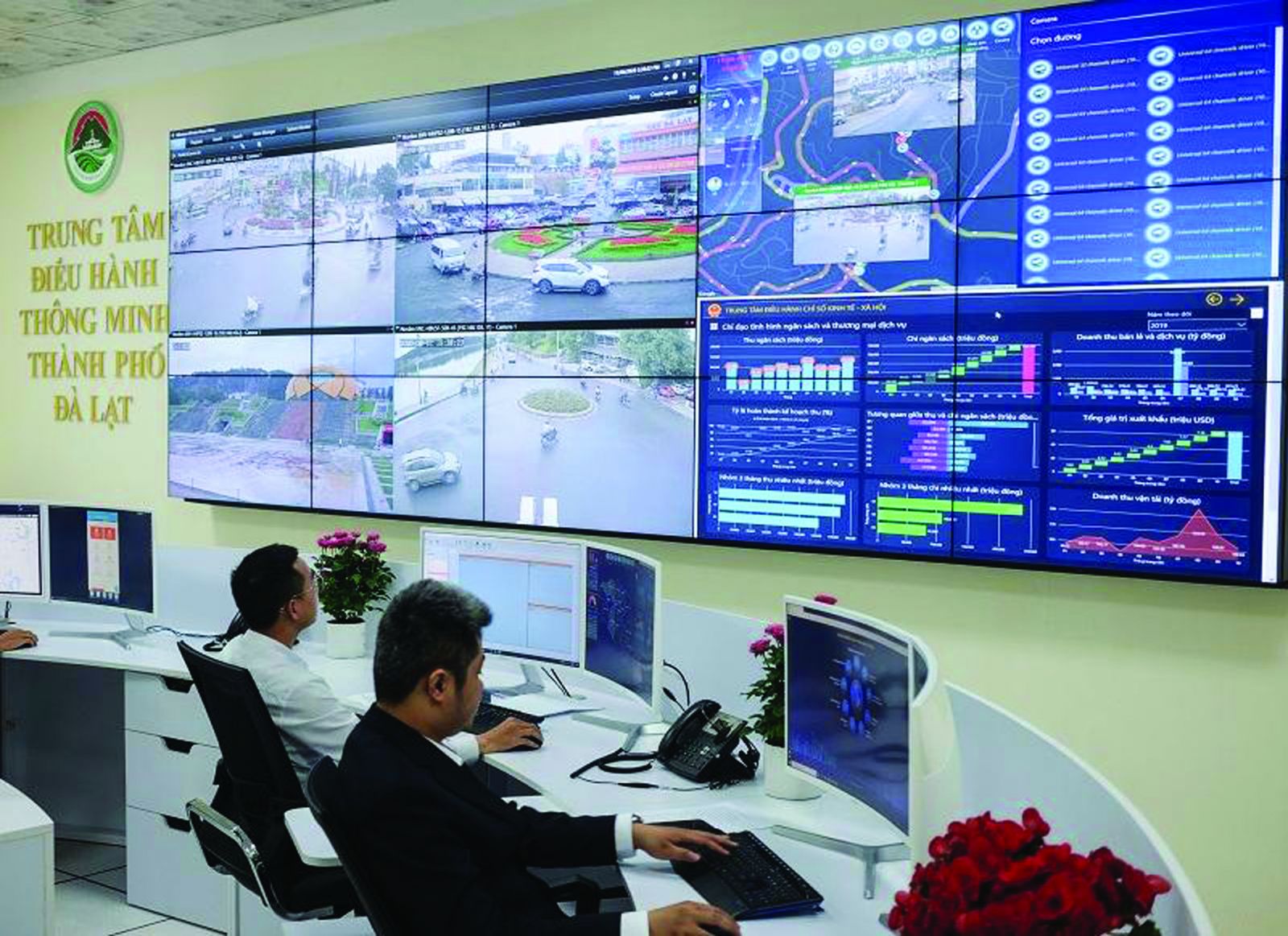  Trung tâm điều hành thông minh Thành phố Đà Lạt đi vào hoạt động là một bước tiến lớn trên lộ trình xây dựng Đà Lạt trở thành thành phố thông minh.