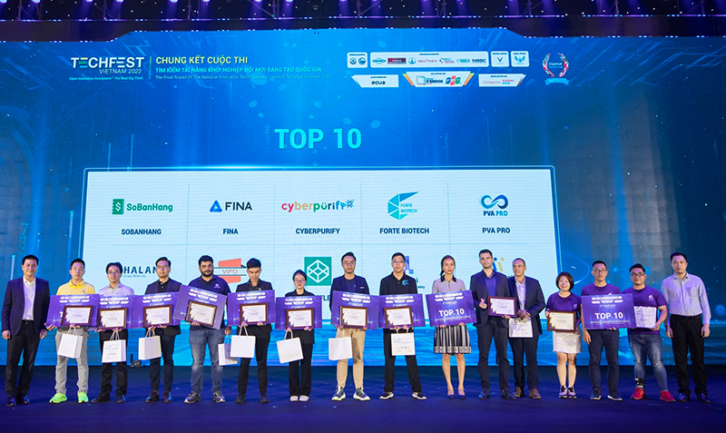 Dizim được vinh danh Top 10 dự án xuất sắc nhất tại Techfest 2022 