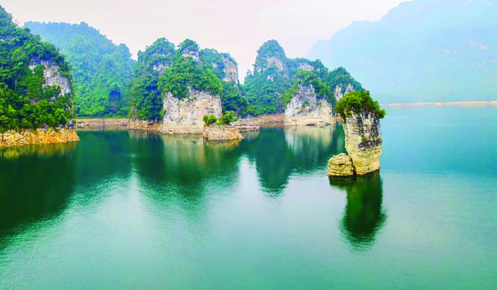  Danh thắng Cọc Vài, một biểu tượng của du lịch Tuyên Quang.
