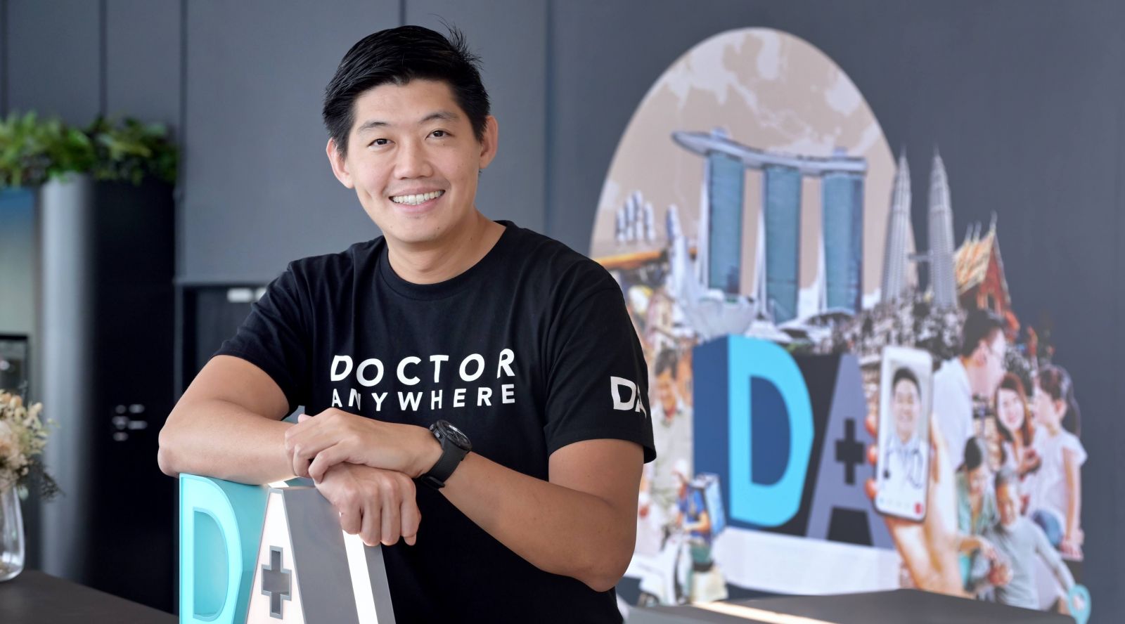 Lim Wai Mun, người sáng lập và giám đốc điều hành của Doctor Anywhere; ảnh Internet