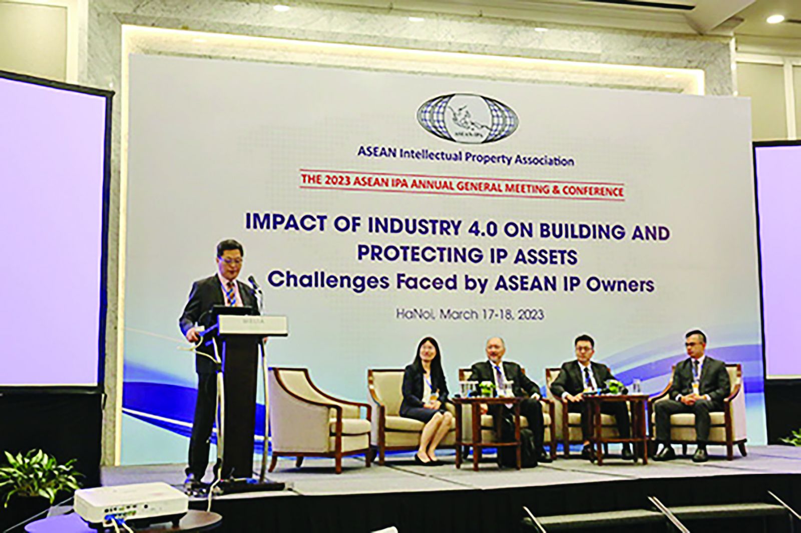  Hội nghị thường niên Hội Sở hữu trí tuệ các nước ASEAN (ASEAN IPA) năm 2023 với chủ đề “Ảnh hưởng của Công nghiệp 4.0 tới xây dựng và bảo hộ tài sản trí tuệ - Các thách thức đối với chủ sở hữu tài sản trí tuệ tại ASEAN”