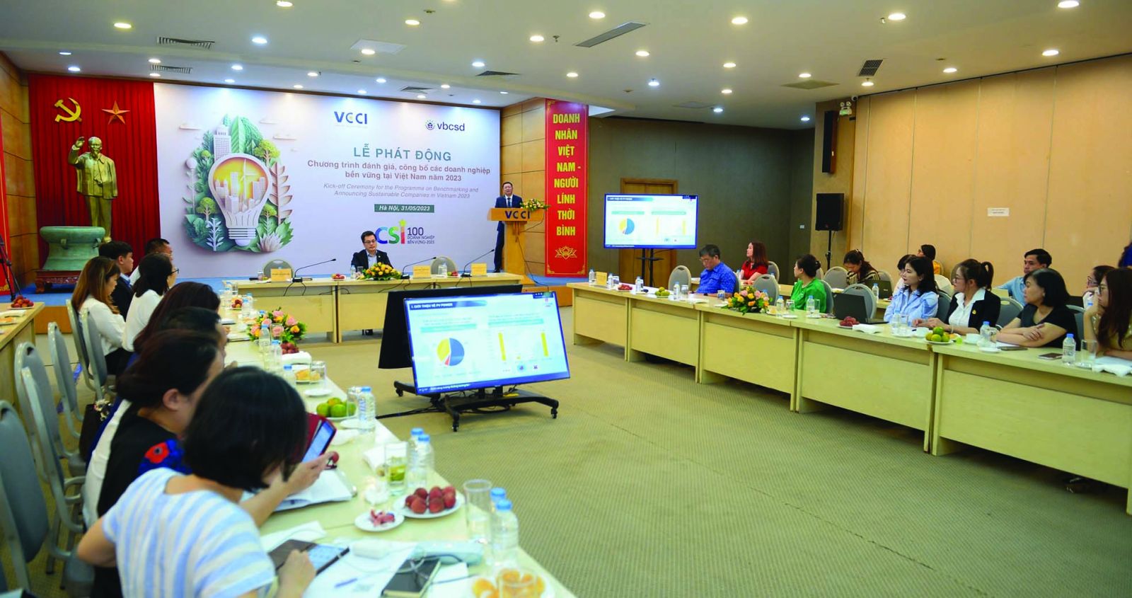  Lễ phát động Chương trình đánh giá, công bố doanh nghiệp bền vững tại Việt Nam năm 2023 (CSI 2023)