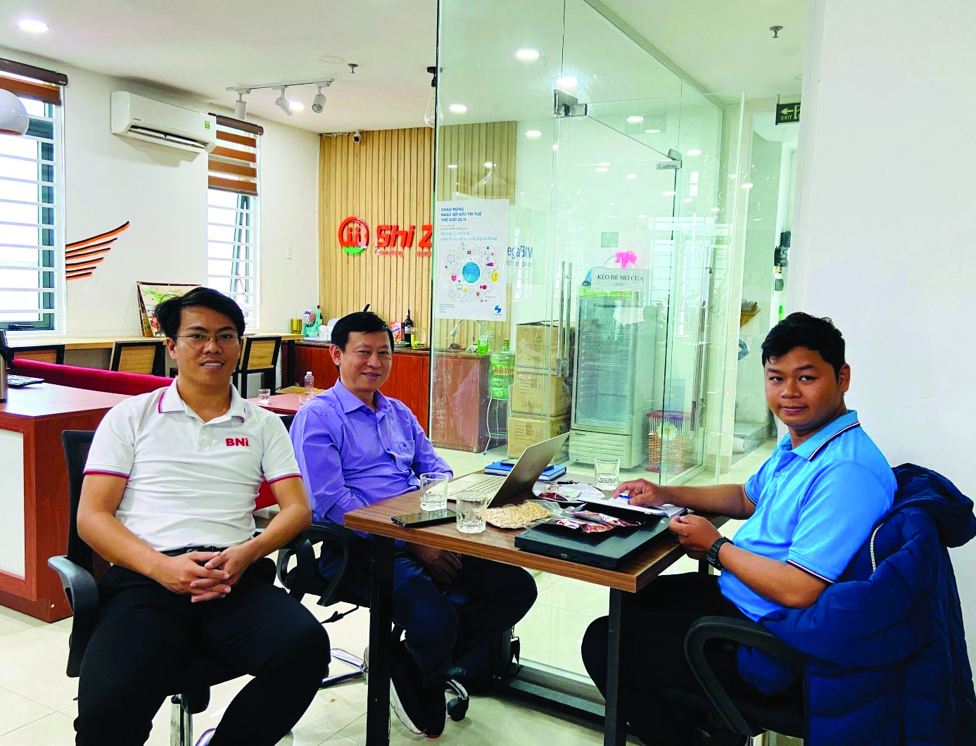  CEO Ngô Minh Hiếu có buổi coaching với<p/>ôngLý Đình Quân và cố vấn tập sự