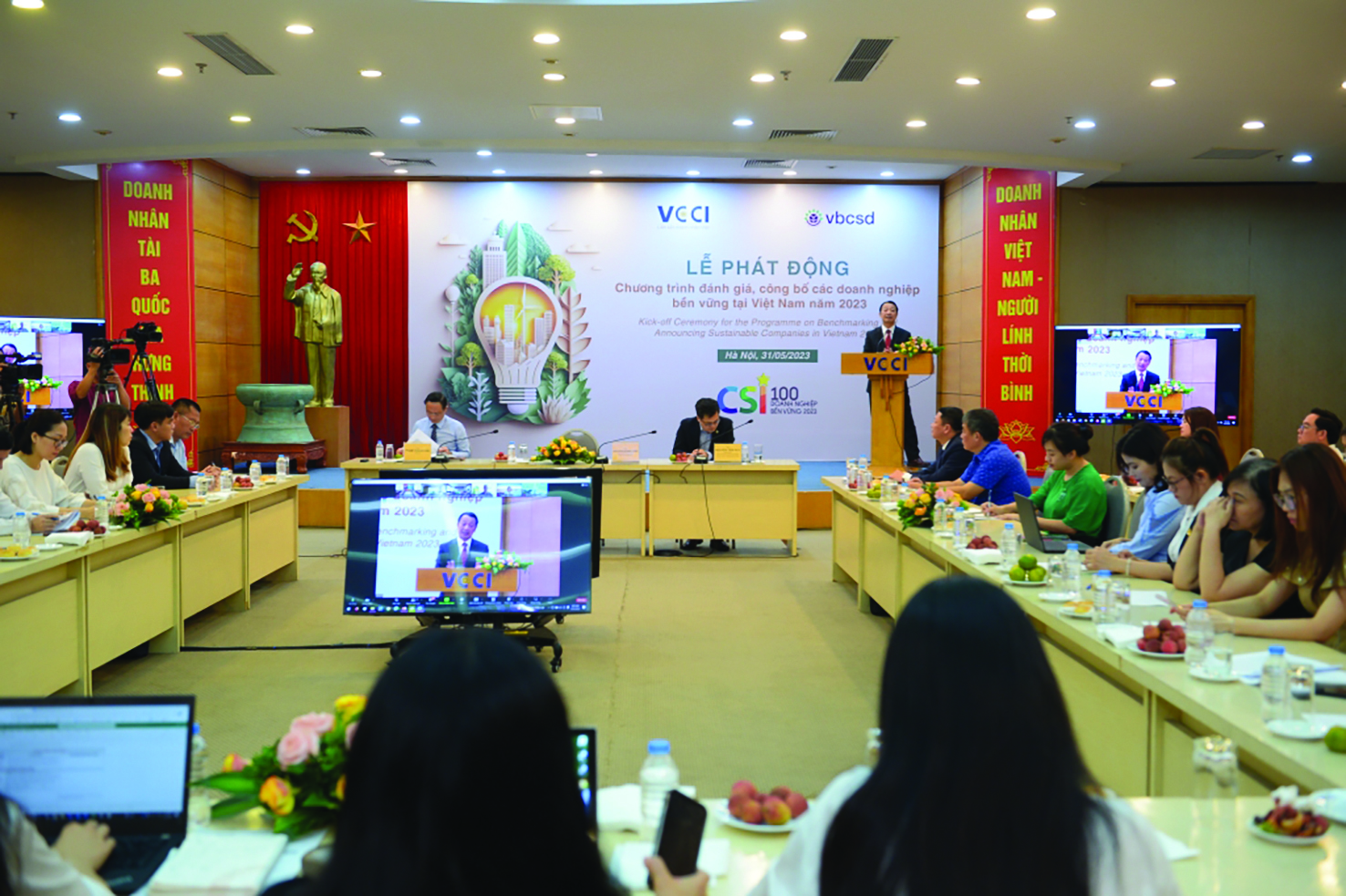 Lễ phát động Chương trình Đánh giá, Công bố Doanh nghiệp bền vững tại Việt Nam năm 2023 (CSI 2023)