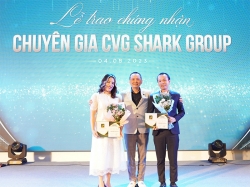 Doanh nhân trẻ tự tin tham gia gọi vốn sau khóa huấn luyện Sharker của CVG Shark Group