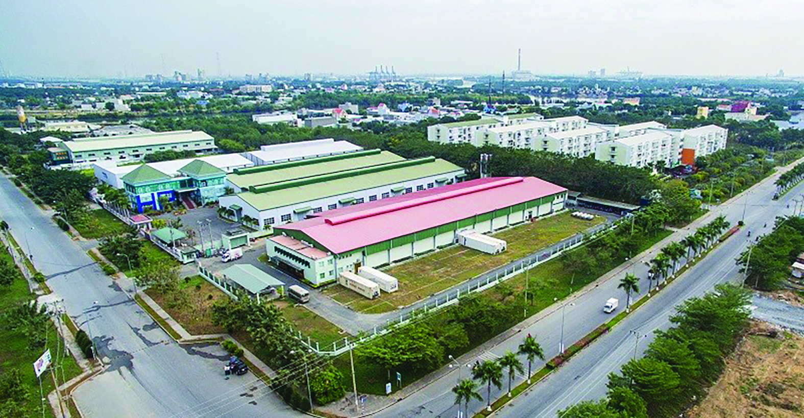  Khu công nghiệp tại huyện Cần Giuộc. tỉnh Long An