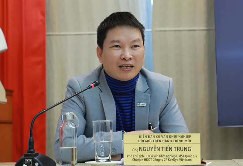 Ông Nguyễn Tiến Trung, Phó Chủ tịch Hội đồng phụ trách khu vực miền Bắc, Chủ tịch HĐQT Công ty Kankyo Việt Nam