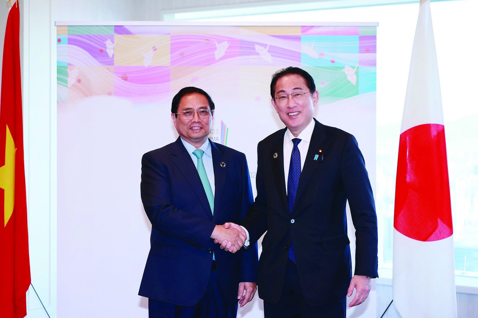 Thủ tướng Phạm Minh Chính và Thủ tướng Nhật Bản Kishida Fumio