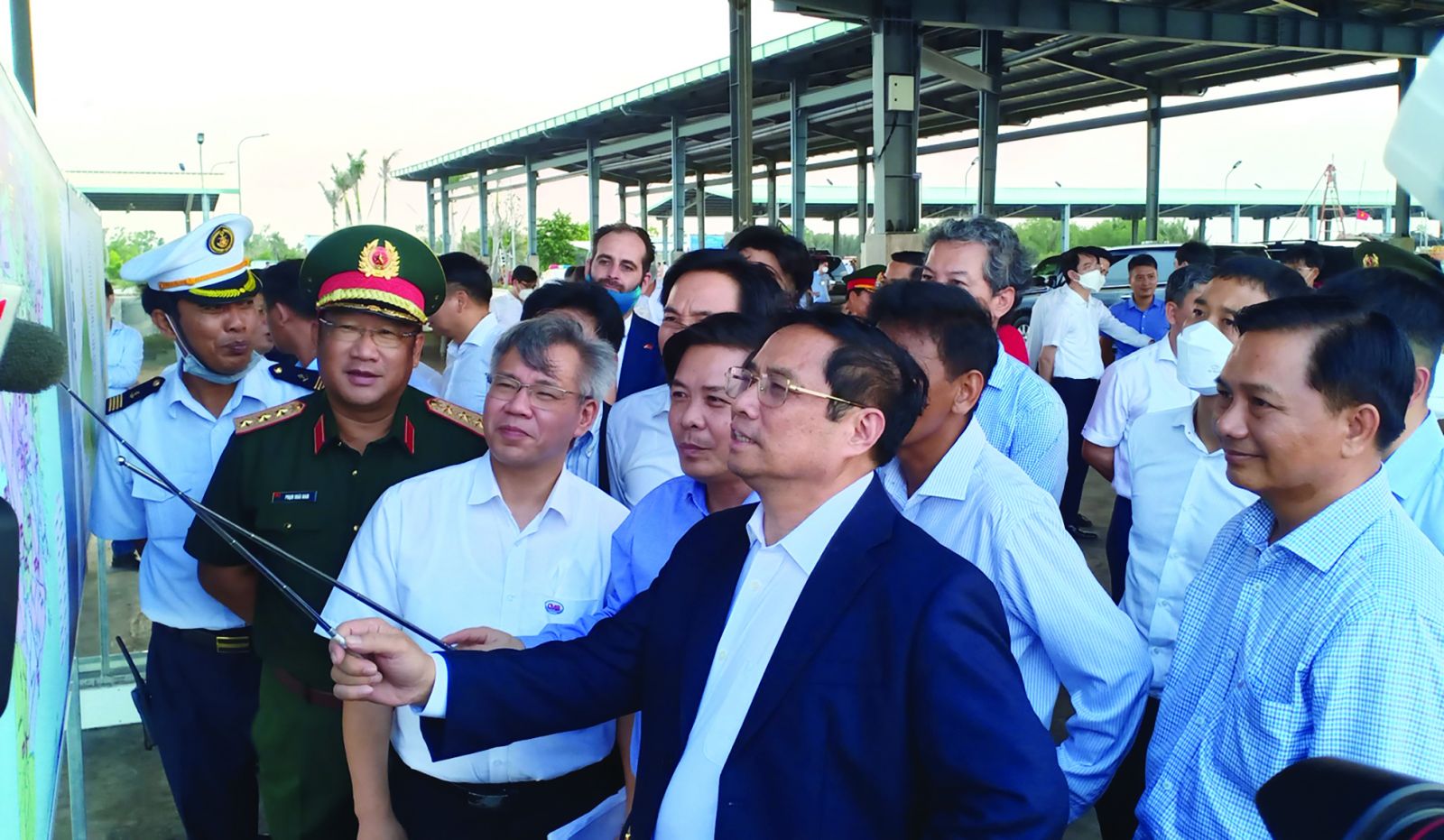 Thủ tướng Phạm Minh Chính xem quy hoạch Cảng biển Trần Đề