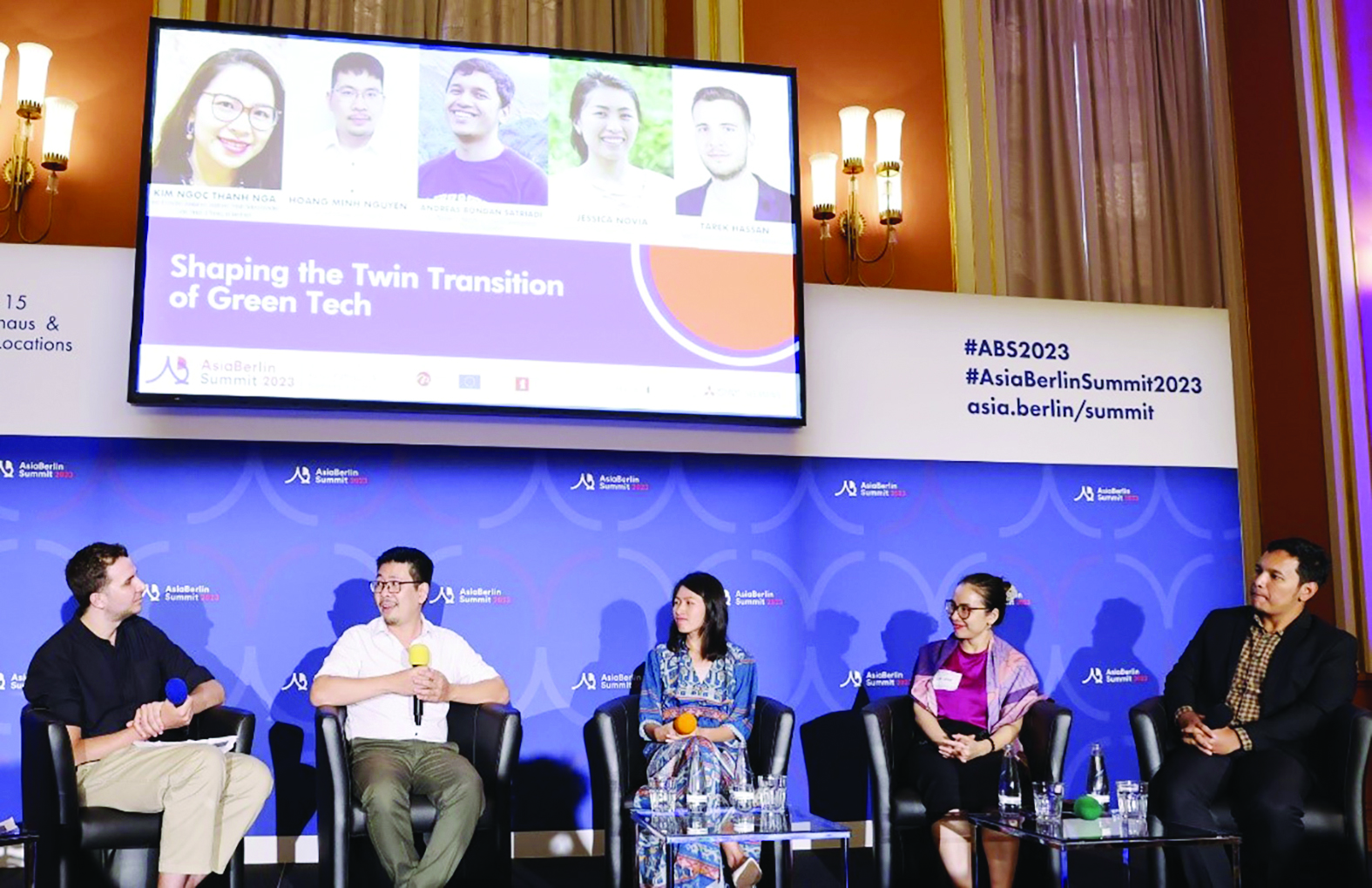 Các chuyên gia và đối tác của GIZ đã thảo luận về “Định hình quá trình chuyển đổi kép ở ASEAN” tại Hội nghị thượng đỉnh AsiaBerlin 