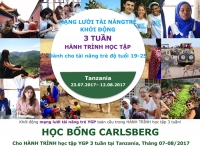 Carlsberg Việt Nam tặng học bổng học tập ở Tanzania