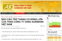 3 tổ chức đã “gom” cổ phần Công ty Vàng Agribank là ai?