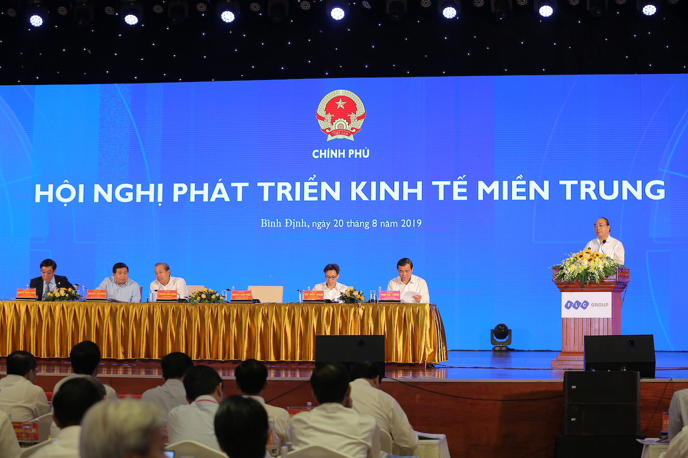 Ảnh 2: Thủ tướng Nguyễn Xuân Phúc phát biểu tại Hội nghị