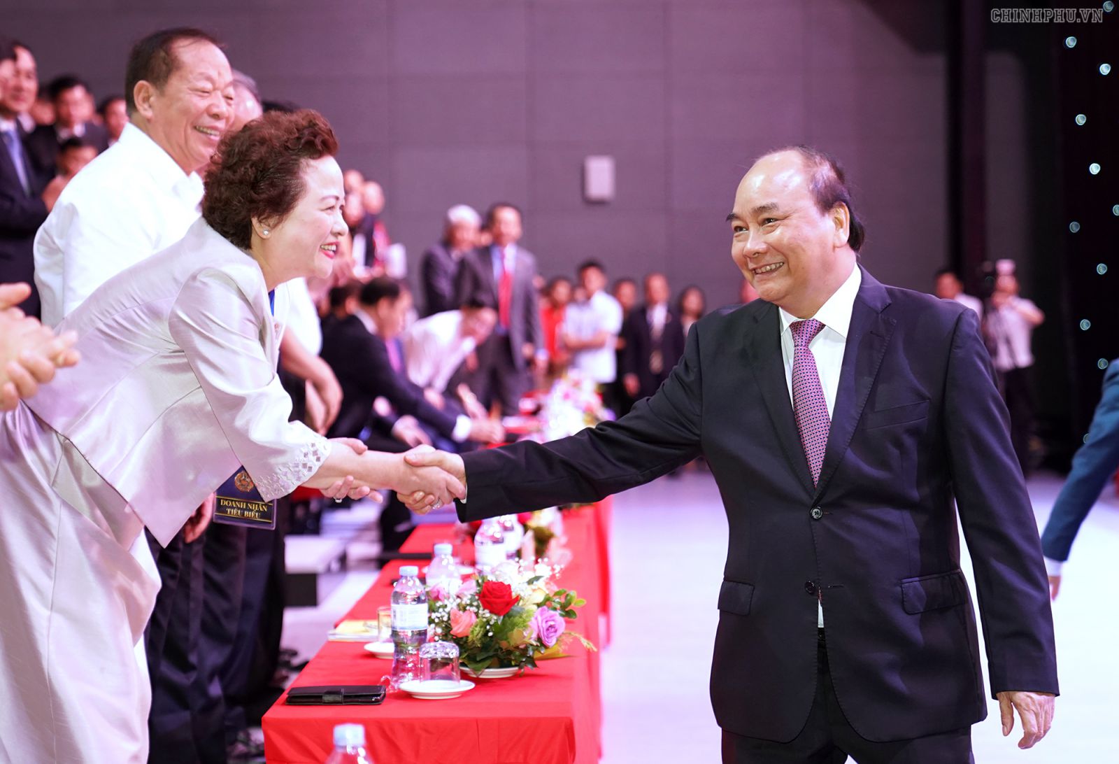 Thủ tướng Nguyễn Xuân Phúc gặp gỡ các Doanh nhân Việt Nam tiêu biểu 2019.