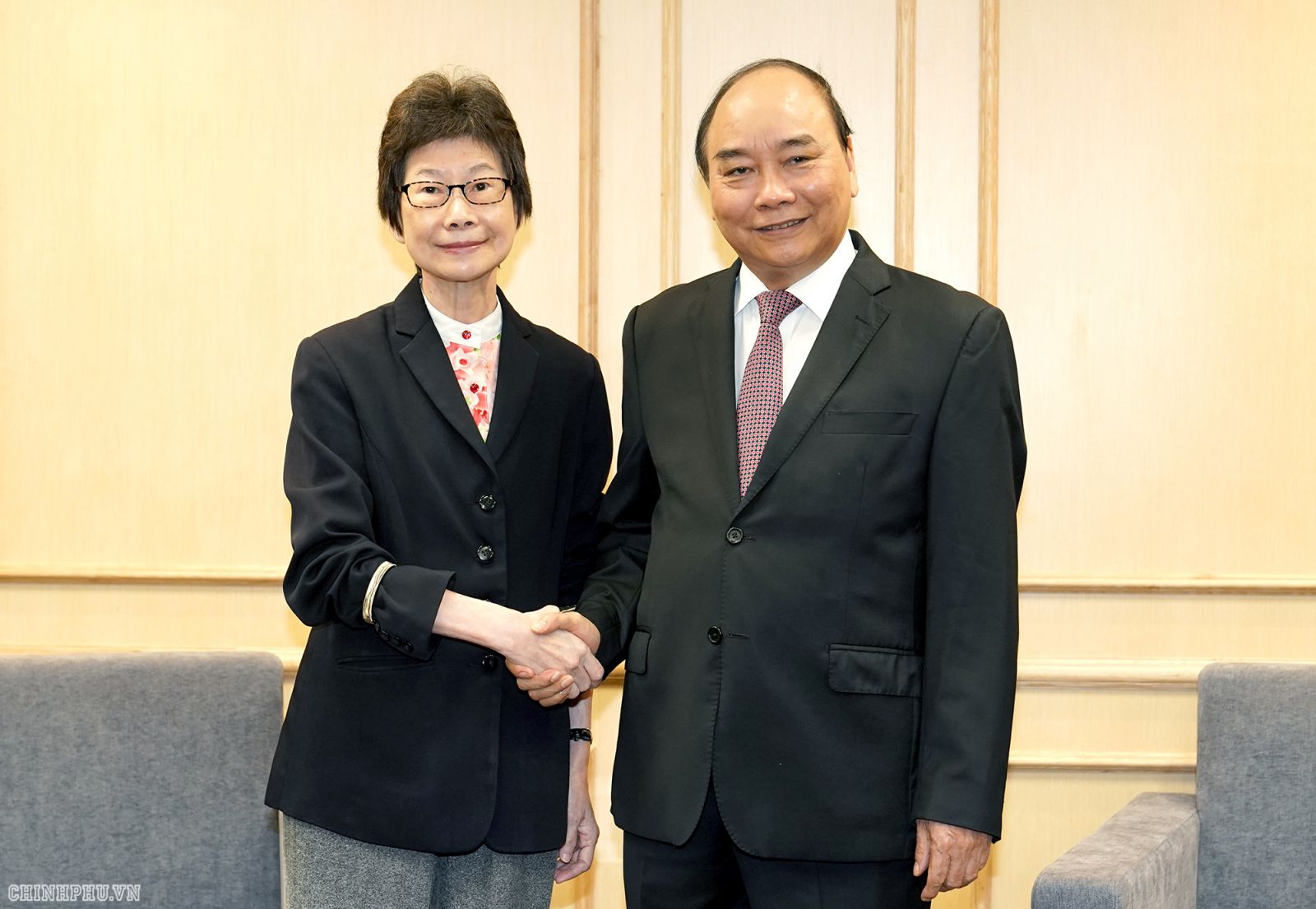 Bà Lee Ju Song, Giám đốc khu vực châu Á, Phòng Thương mại Quốc tế và Liên đoàn các Phòng Thương mại Thế giới ICC