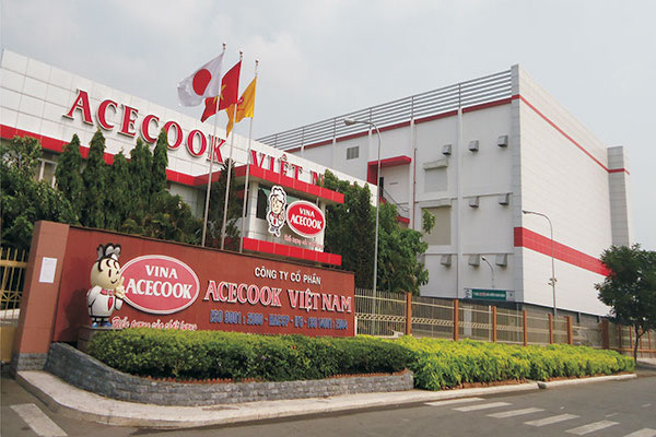 Acecook là doanh nghiệp Nhật Bản duy nhất đặt nhà máy tại Vĩnh Long