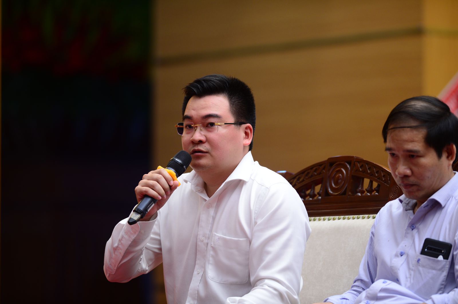 Ông Nguyễn Khoa Đức Anh - Phó Giám đốc Khối khách hàng doanh nghiệp kiêm Giám đốc Trung tâm phát triển giải pháp tài chính khách hàng VietinBank