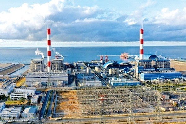 Nhà máy Nhiệt điện Vĩnh Tân 3 là dự án điện than lớn nhất nằm trong Trung tâm Điện lực Vĩnh Tân, tỉnh Bình Thuận. Ảnh minh hoạ: TTXVN